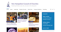 Desktop Screenshot of nhchurches.org